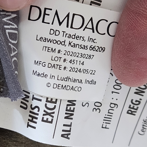 Demdaco Knitted Plush Toy - Picture 7 of 16